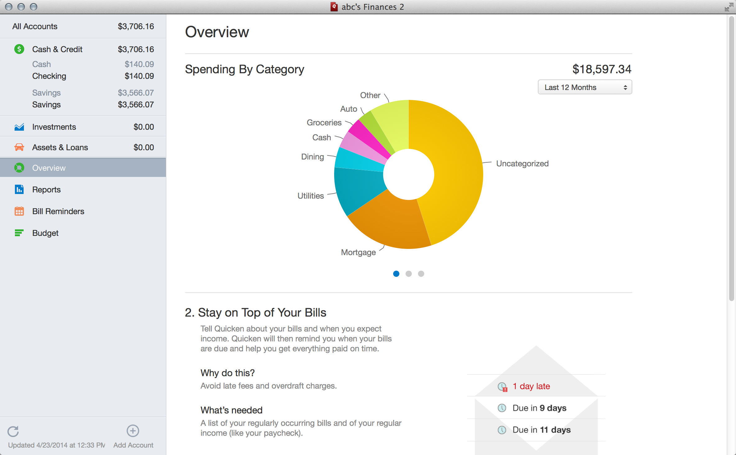 Quicken 2015 For Mac Reports